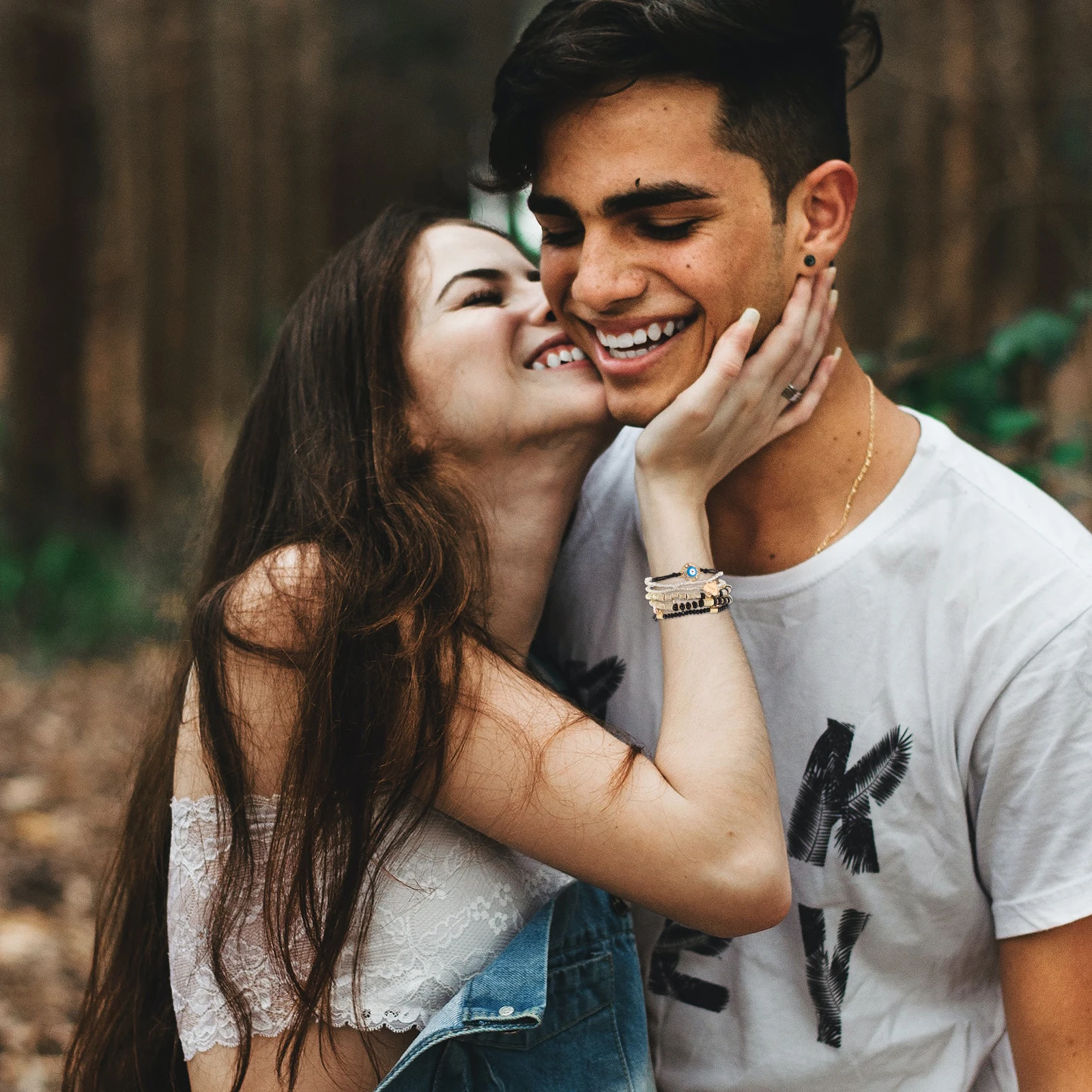 

6pcs Beaded Vintage Vintage Bracelet Ethnic Style Women Wrist Jewelry Party Gifts Fashion Accessory Retro Charm Set