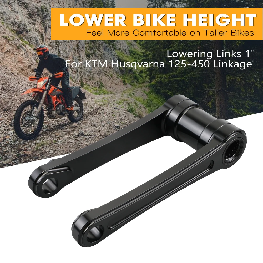 For Husqvarna TC 250 2016 2015 FC 450 FC 350 250 TC 125 Rear Suspension Lowering Link 1'' Shock Absorber For KTM SX 125 SX-F 450