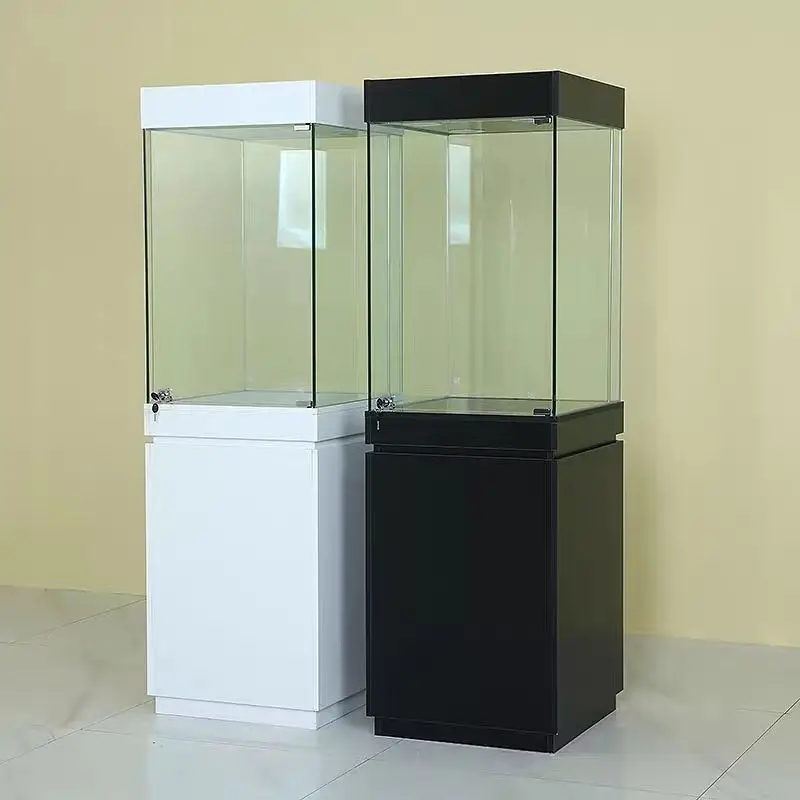 Glass Showcase Museum Glass  Product Exhibition Counter Cultural Relics Jade Jewelry