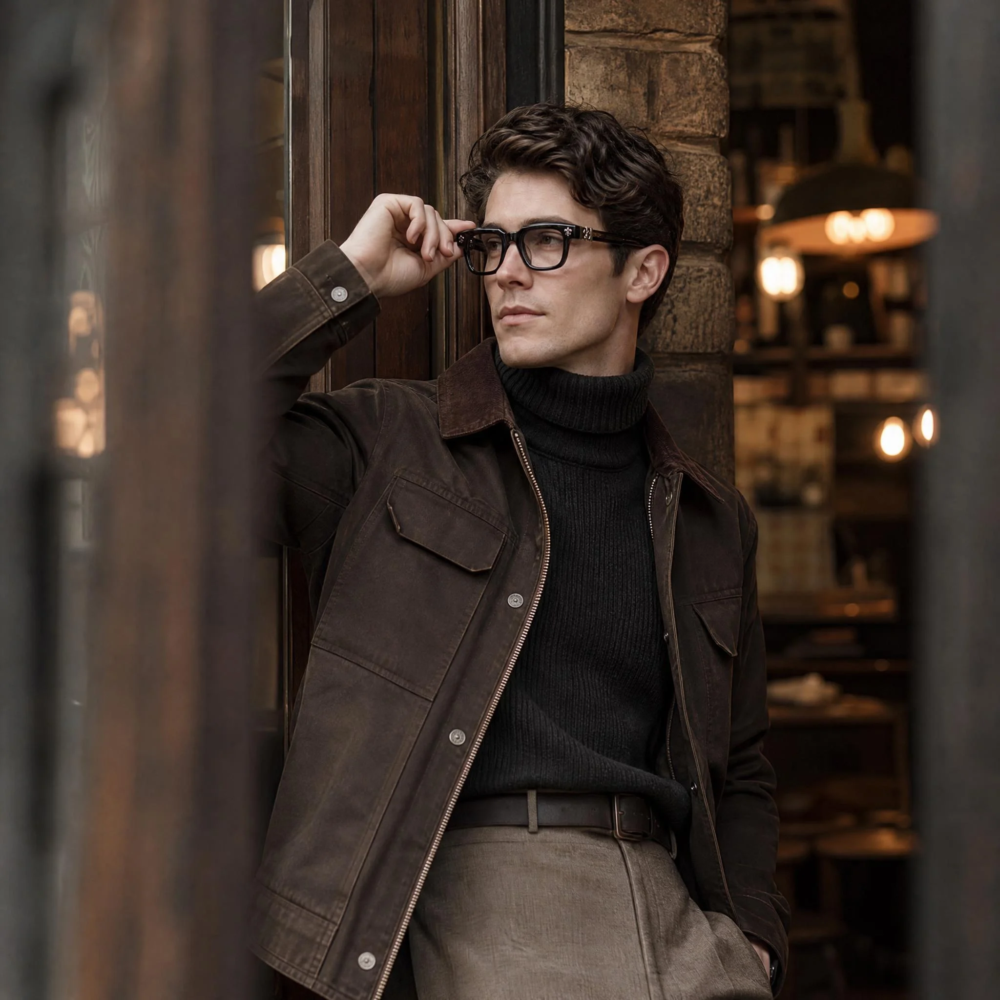 New Fashion Trend Personalized Element Decorative Design Women's Luxury Glasses Casual Daily Vintage Acetate Men's Glasses Frame