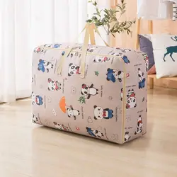 Home Oxford Cloth Clothes Quilt Moisture-proof Storage Bag Super-capacity Moving Luggage Packing Bag Portable Travel Storage Bag