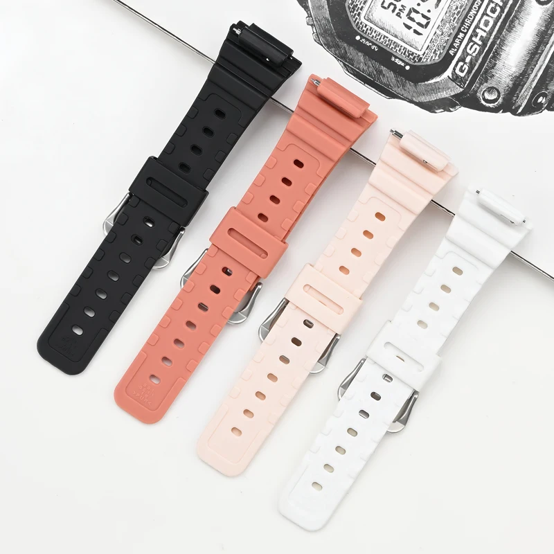 Для Casio G-SHOCK GMA-S2100 GA-2100/2110 ремешок для часов CasiOak резиновый браслет из смолы 16 мм быстросъемный сменный браслет