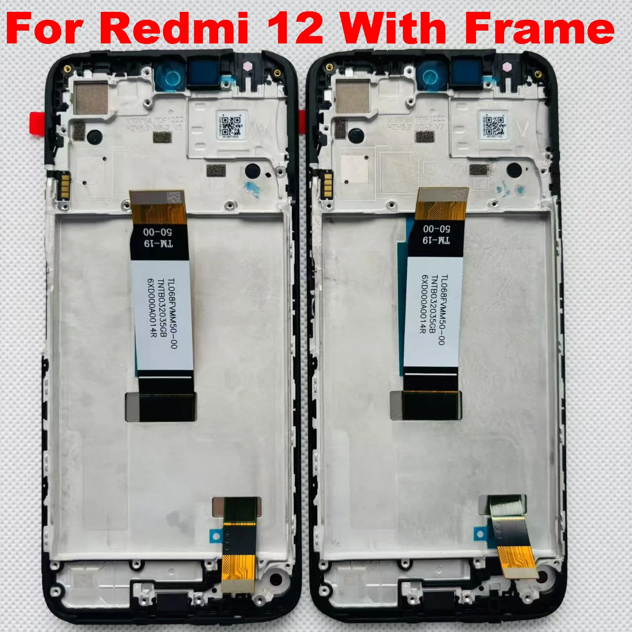 6.79''Original For Xiaomi Redmi 12/Poco M6 Pro 5G LCD Display Touch Screen Digitizer For Xiaomi Redmi 13/Note 12R with Frame