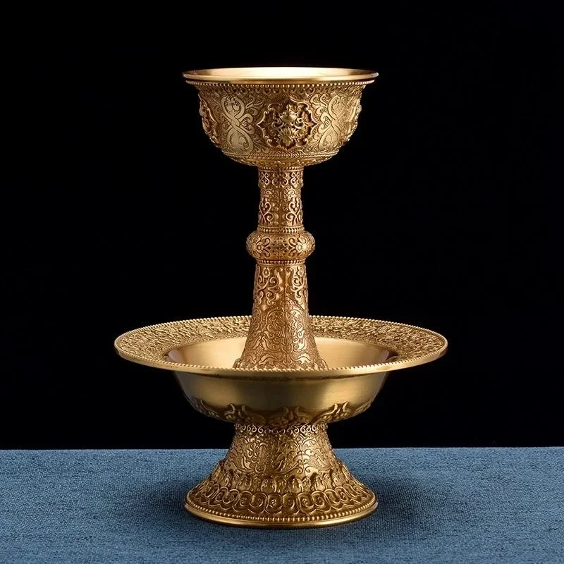 tasse-de-gardien-bouddhiste-en-bronze-gaufre-tibetain-artisanat-en-cuivre-gobelet-tantrique-plaque-d'eau-benite-autels-decoration-de-bureau-d'interieur
