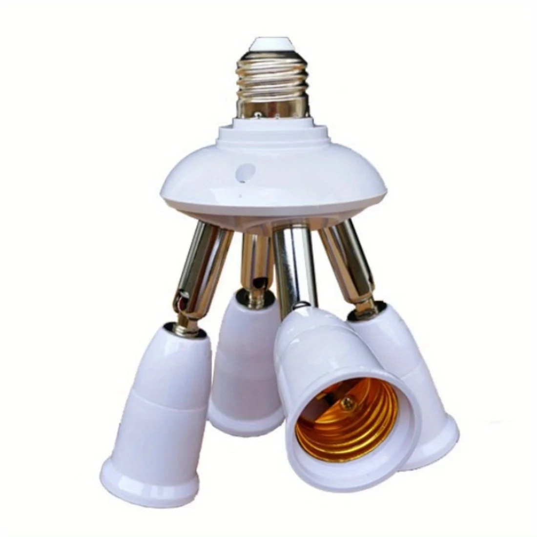 E27 Light Socket Splitter Adapter Holder Socket Splitter Lamp Base E27 Splitter1to2/3/4