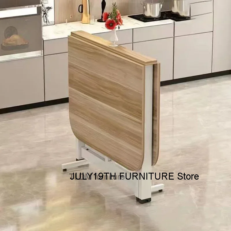 Folding Table Family Modern Small Apartment Table Lobby Balcony Organizer Entrance Muebles De Cocina Outdoor Furniture