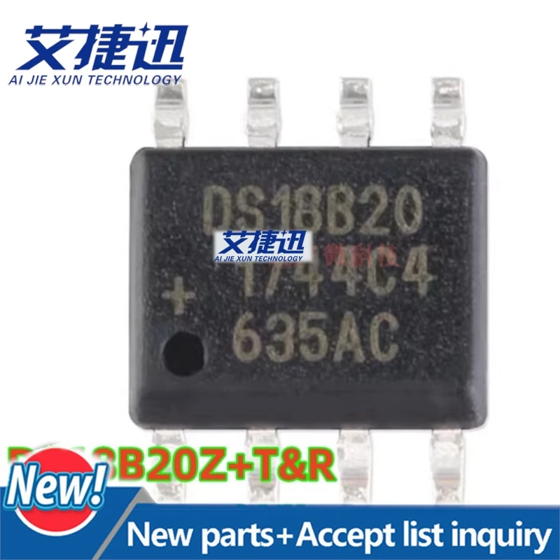 10pcs/lot DS18B20Z+T&R SO8 chips Electronic components