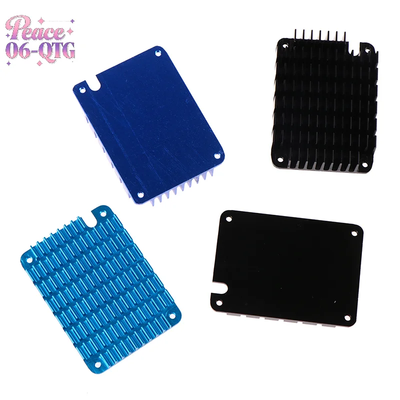 

Hot Sale 1pc High Quality Aluminum Alloy Heatsink For Raspberry Pi Compute Module 4 CM4,55*40*5/55*40*11MM