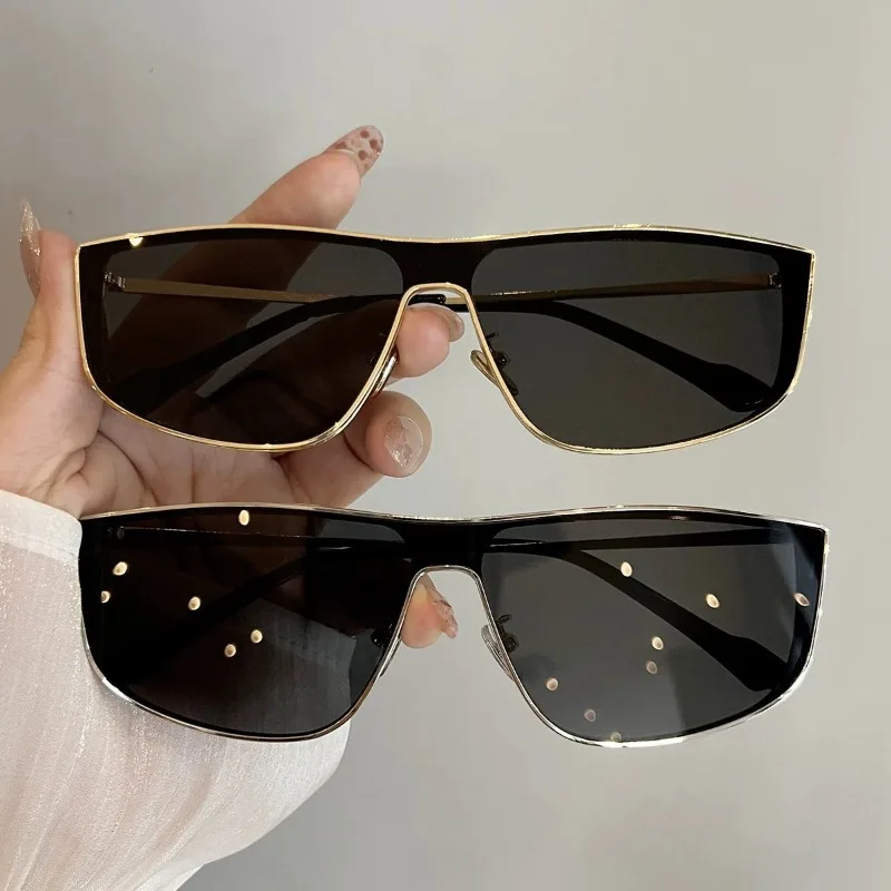 

Квадратные солнцезащитные очки в стиле панк для мужчин и женщин, модные ретро очки для вождения автомобиля, классические солнцезащитные очки для путешествий на открытом воздухе UV400, очки