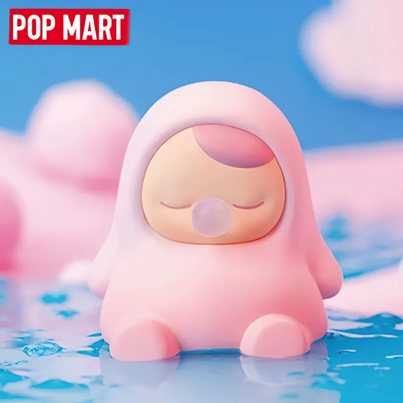 

Hot POP MART Genuine PUCKY Relax Beans Blind Box Desktop Toys Guess Bag Toy Doll Cute Anime Figure Desktop Ornaments Girl Gifts