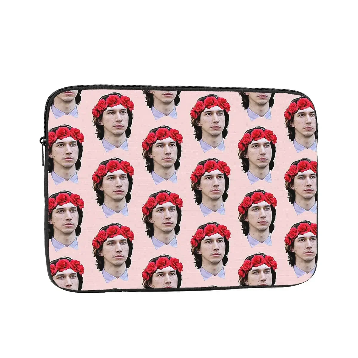 Adam Driver Flower Crown Notebook Laptop Bag Case Pouch 10 12 13 15 17 Inch For Macbook Air Pro Tablet Shockproof Case Bag