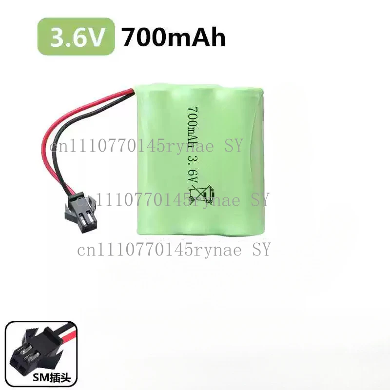 High Capacity 3.6V Toy Battery Pack For RC 4WD Climbing Car Remote Control Excavator Vehicle