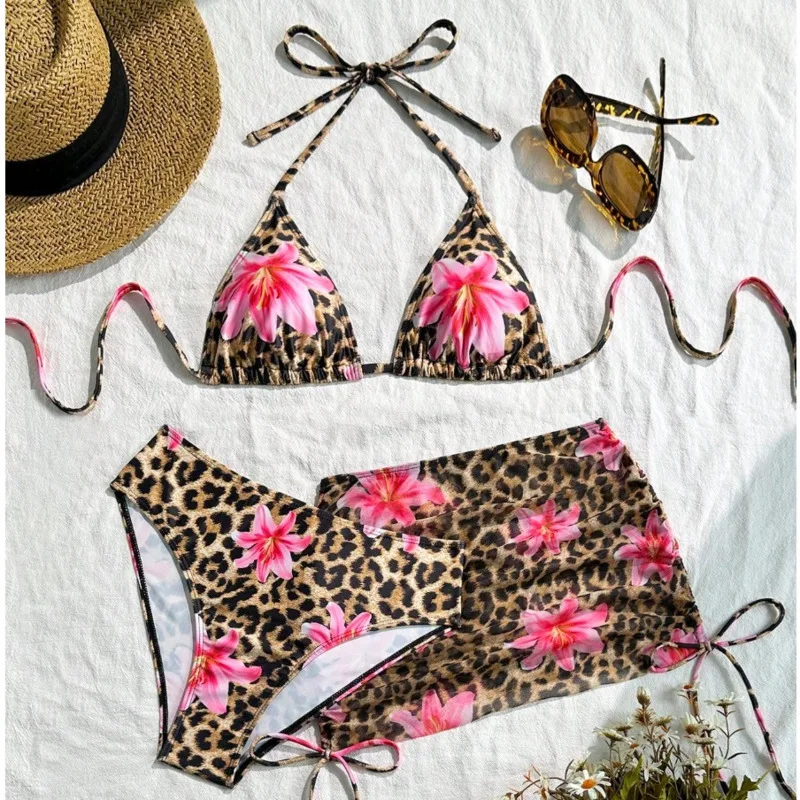 

2026 Sexy Bikinis Female Swimsuits Women Three-Piece Swimwear Beach Swimming Wear Bathing Suits Brazilian Bikini Set Pool Bather