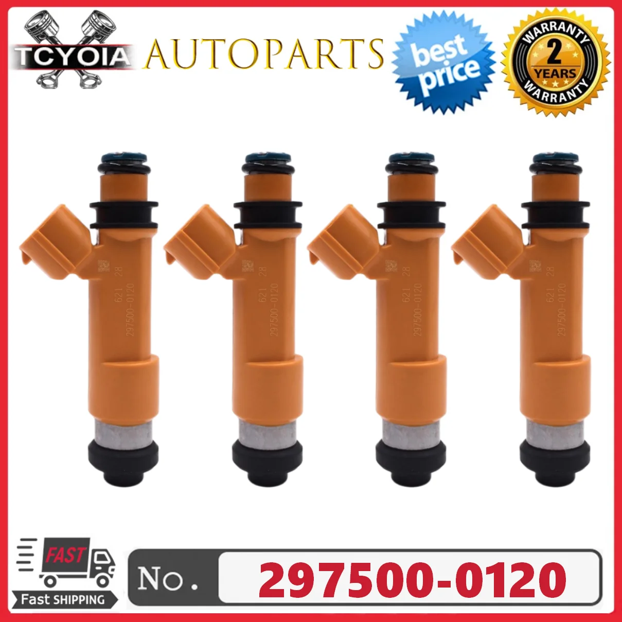 4Pcs/Lot Fuel Injec…