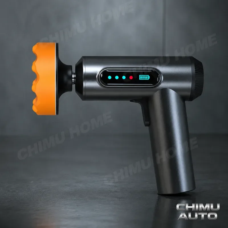【CHIMU AUTO】Cordless Car Polisher Machine High Power Portable Buffer Waxer for Paint Surface Repair and Shine