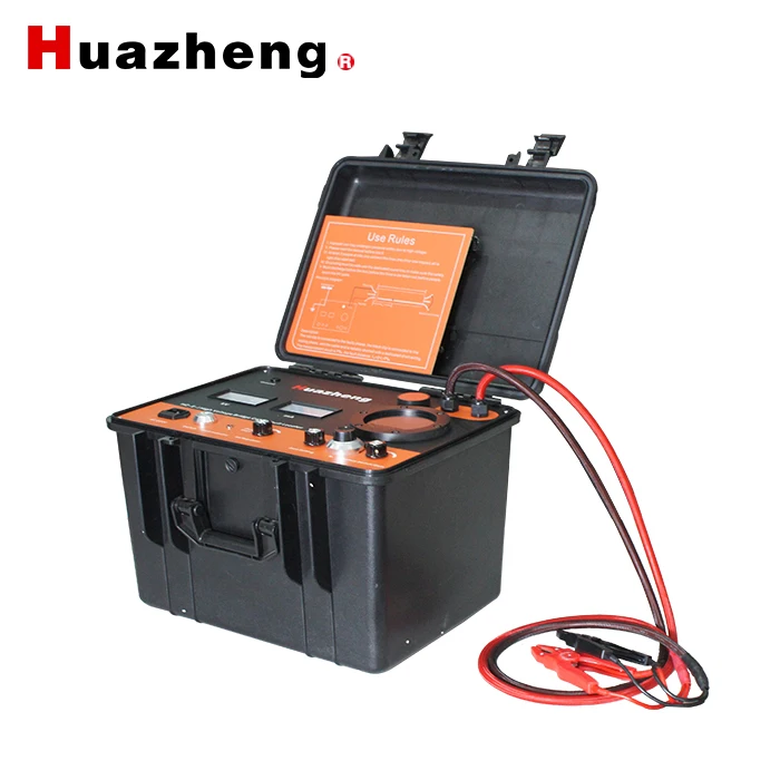 Huazheng High Voltage Bridge Cable Fault Locator Intelligent Testing Equipment 1 Year High Accuracy 165Km Detection Range