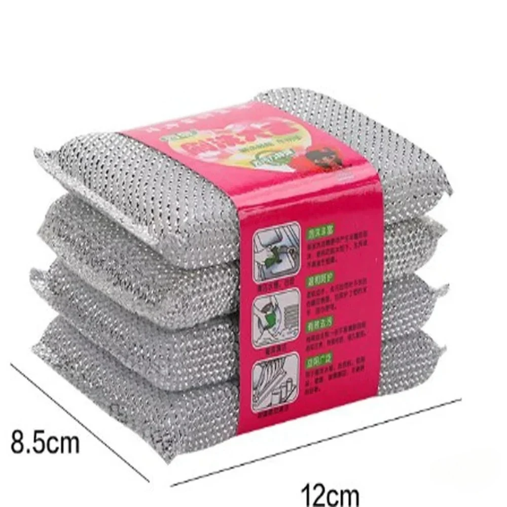 

4 Pcs Gentle Dish Sponges – Scratch-Free Cleaning Pads for Pots, Pans, Cookware & Kitchen Surfaces