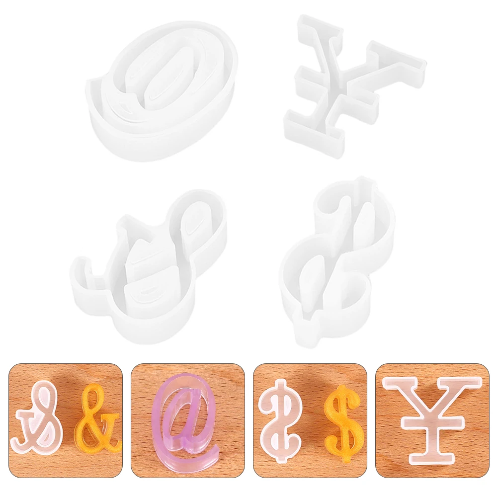 

4pcs Crystal Drop Silicone Mold Beautiful Design Safe Soft Easy Clean Demold DIY Epoxy Jewelry Making Molds Resin C Plaster