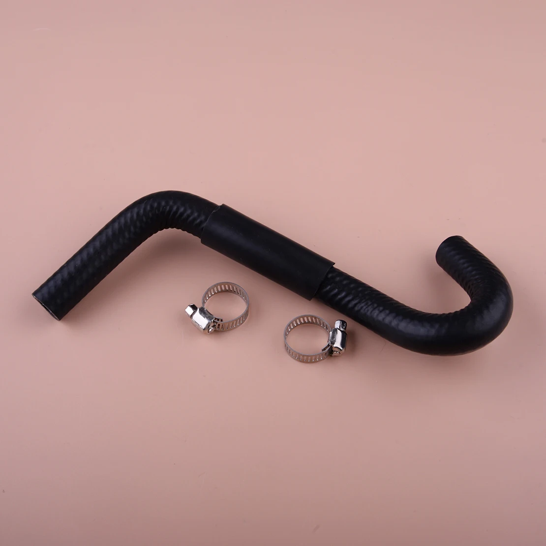 Black Rubber Oil Cooler Hose with Clamps Fit for Infiniti FX35 M35 G35 3.5L AWD 21306-AQ805