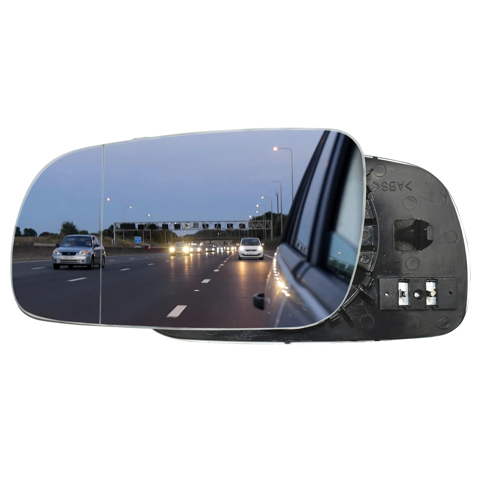 For Volkswagen GOLF MK4 JETTA BORA PASSAT B5 Left Side Exterior Mirror Glass Heated Wing Mirror Glass Aspheric Big 1J1857521C