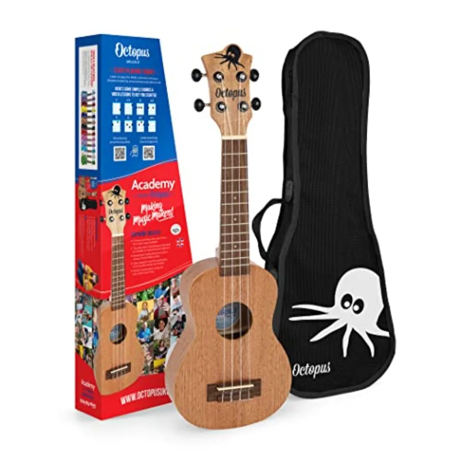 

soprano ukulele in natural Full