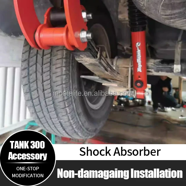 مجموعة تعليق ممتص الصدمات القابلة للتعديل من TopTiger مع ذراع التحكم العلوي لملحقات GWM Tank 300 #2