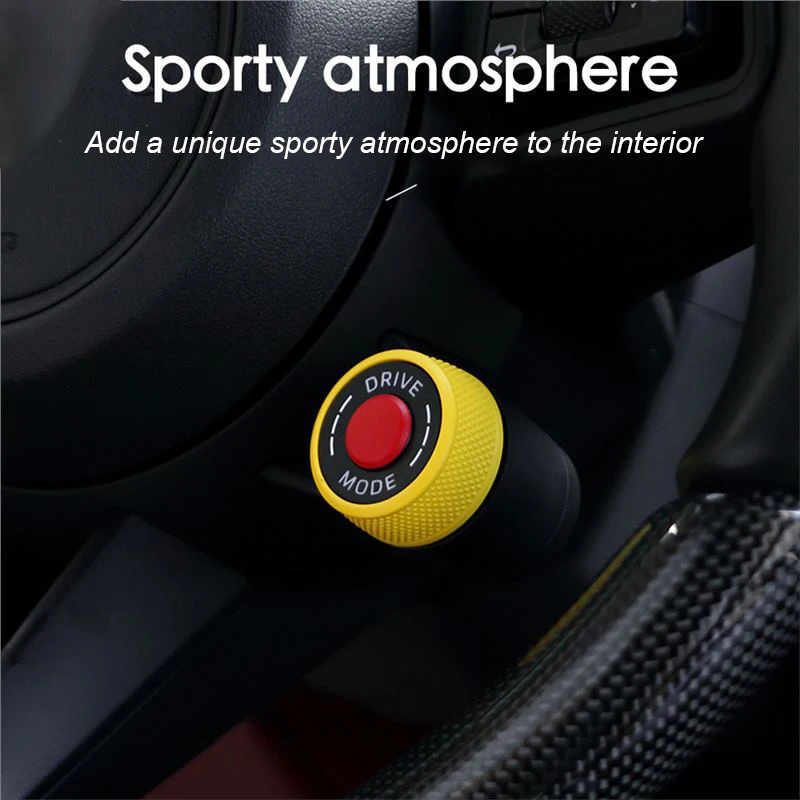 

Car Interior Steering Wheel Eject SC Knob Button Drive Mode Trim Decoration For Porsche Cayenne Panamera Macan 911 Taycan 718