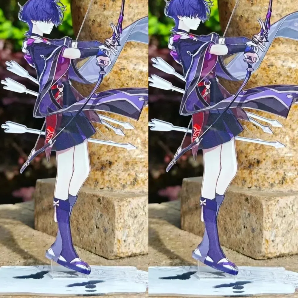 Anime Game Action Figure Wanderer Kabukimono Acrylic Plaque Standee Home Ornament Desktop Exquisite Model Plate Decor Keychain