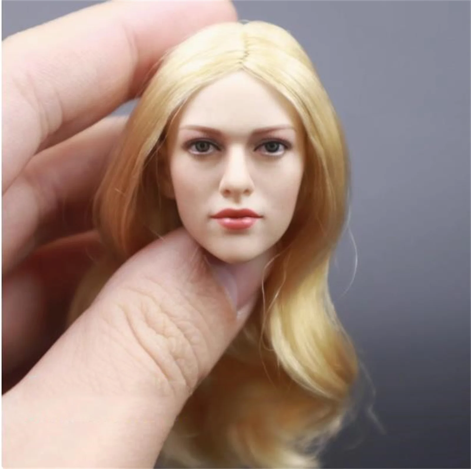 

1:6 Scale Curls Hair Beauty Female Head Sculpt Kimi toys F 12" PH TBL Doll figure For 12 inch PH Tbleague figure