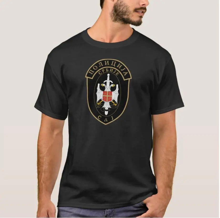 

Serbia Special Anti-Terrorist Unit Specijal Men T-Shirt Short Sleeve Casual 100% Cotton Shirts Size S-3XL