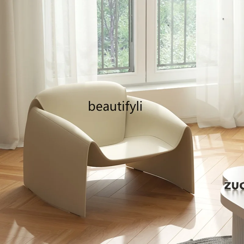 

Italian Minimalist Couch Creative Crab Chair Living Room Single Leisure Chair M Shaped Wingback Chair chairs living room