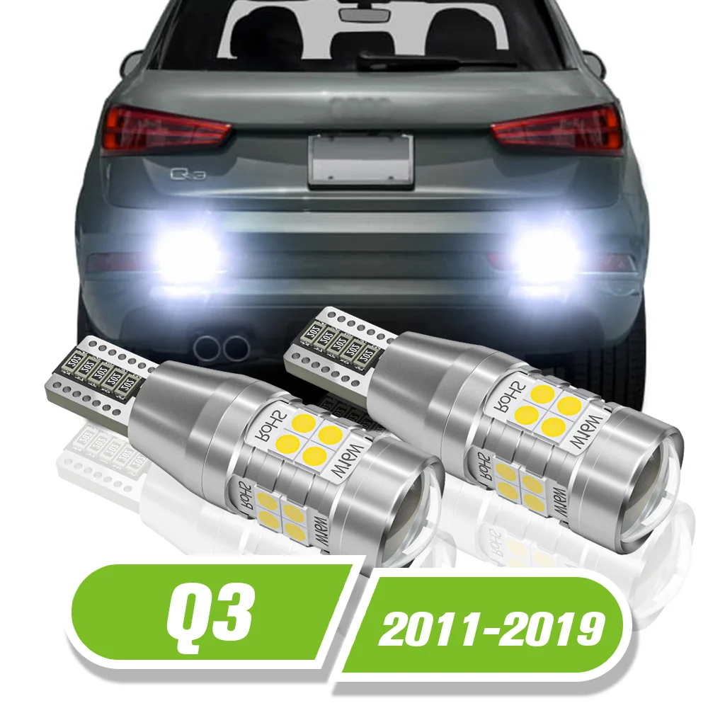 

For Audi Q3 LED Reverse Light 2pcs Backup Lamp 2011 2012 2013 2014 2015 2016 2017 2018 2019 Accessories