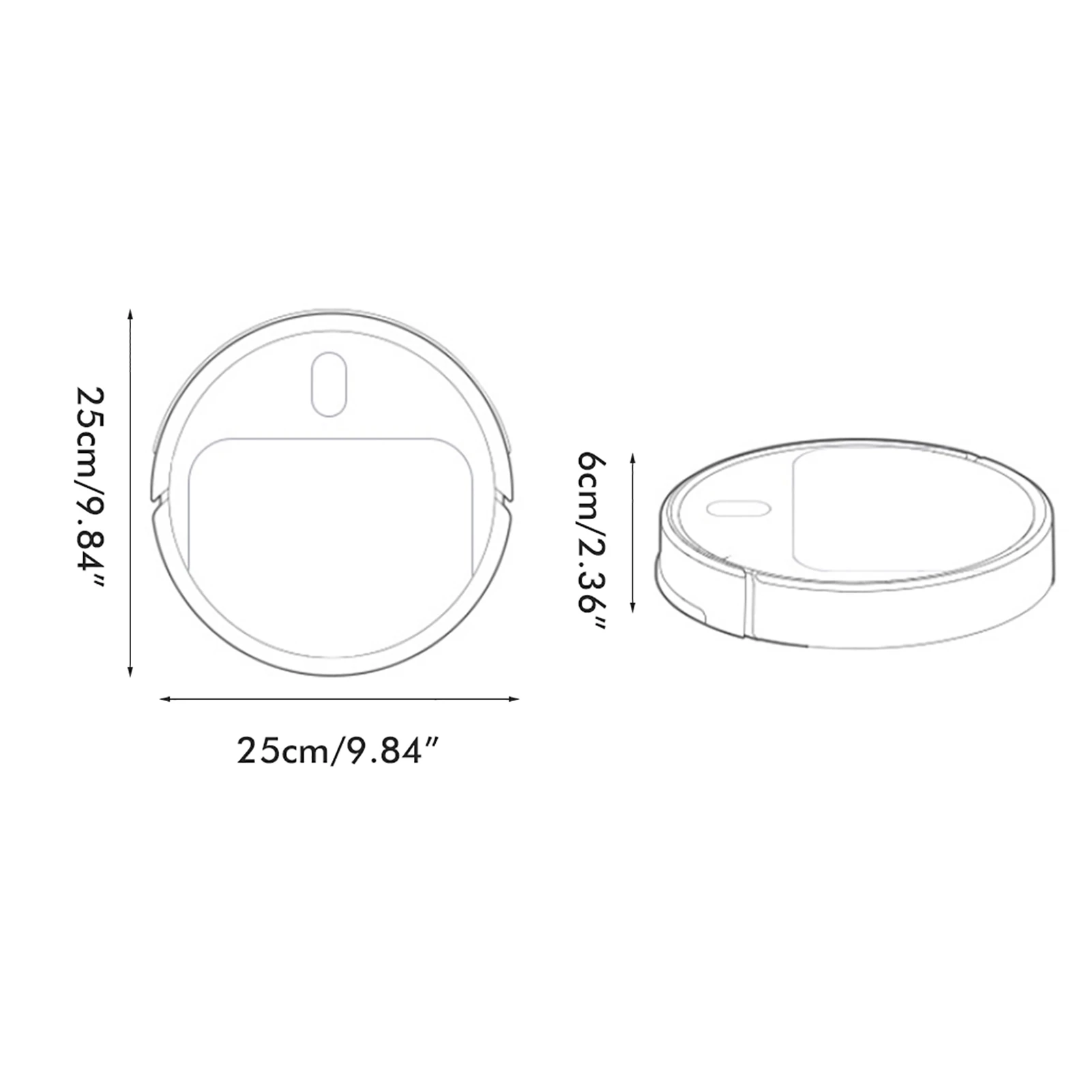 3‑in‑1 Smart Robotic Automatic Vacuum Cleaner Robot Home Cleaning Machine for Floors Pet Hair Dust