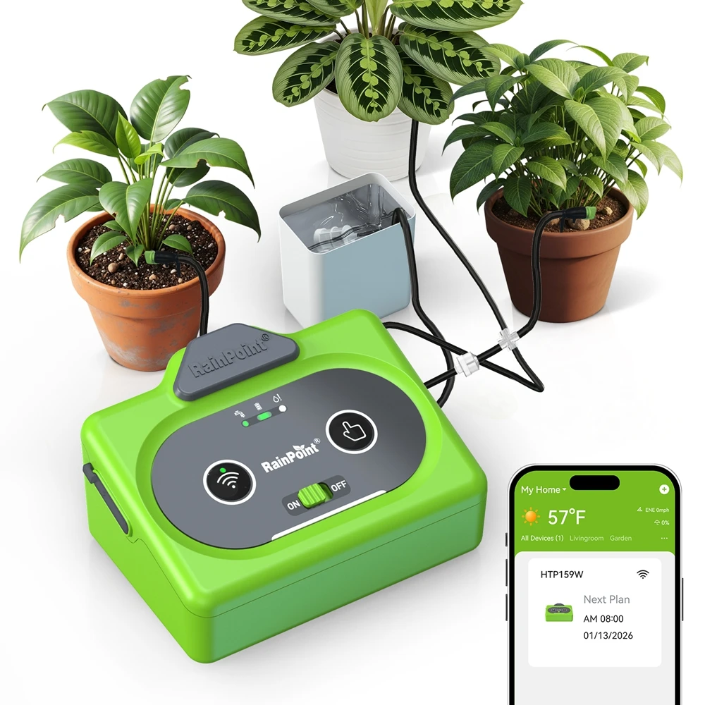 RAINPOINT WiFi-enabled Auto Wa - Automatic Watering Pump Indoor Plants recension och pris