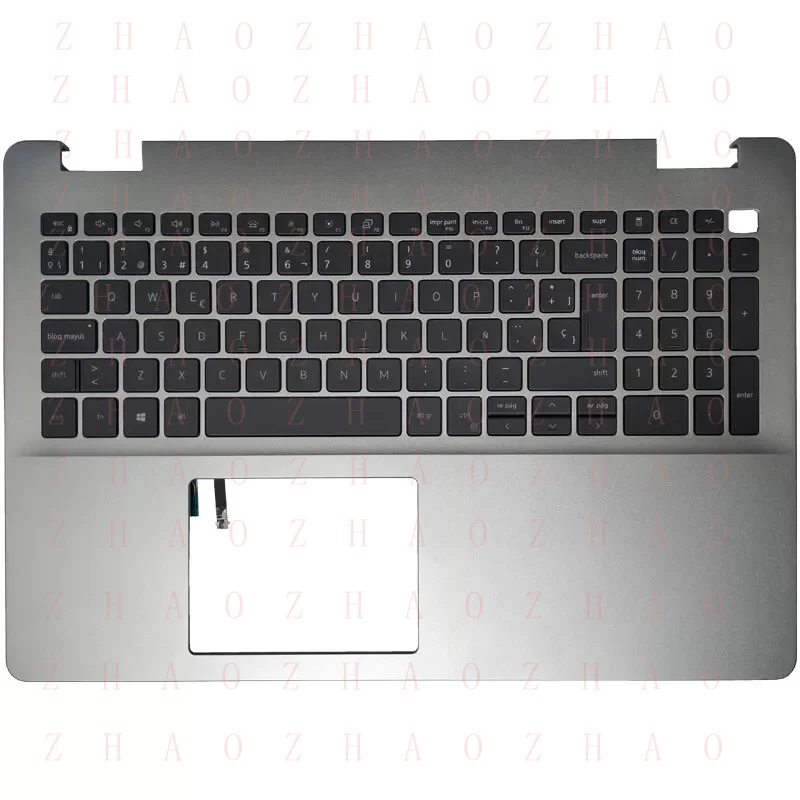 L+ For DELL Inspiron 15 5000 5593 Spanish/Latin Keyboard Upper Palmrest Cover