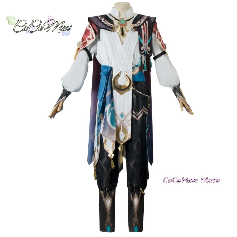 Kaveh Cosplay Costume Big size Kaveh Uniform Halloween Kaveh Outfits  for Anime Comic Con