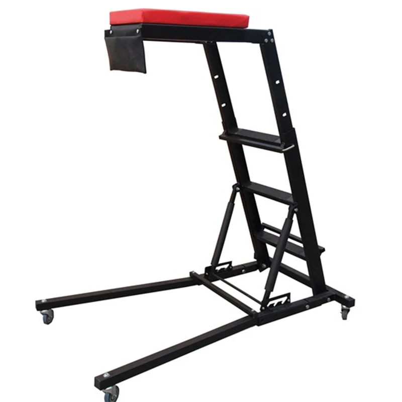 Topside Foldable Automotive Engine Creeper With 4 Swivel Casters Adjustable 3 Tilt Angle Height
