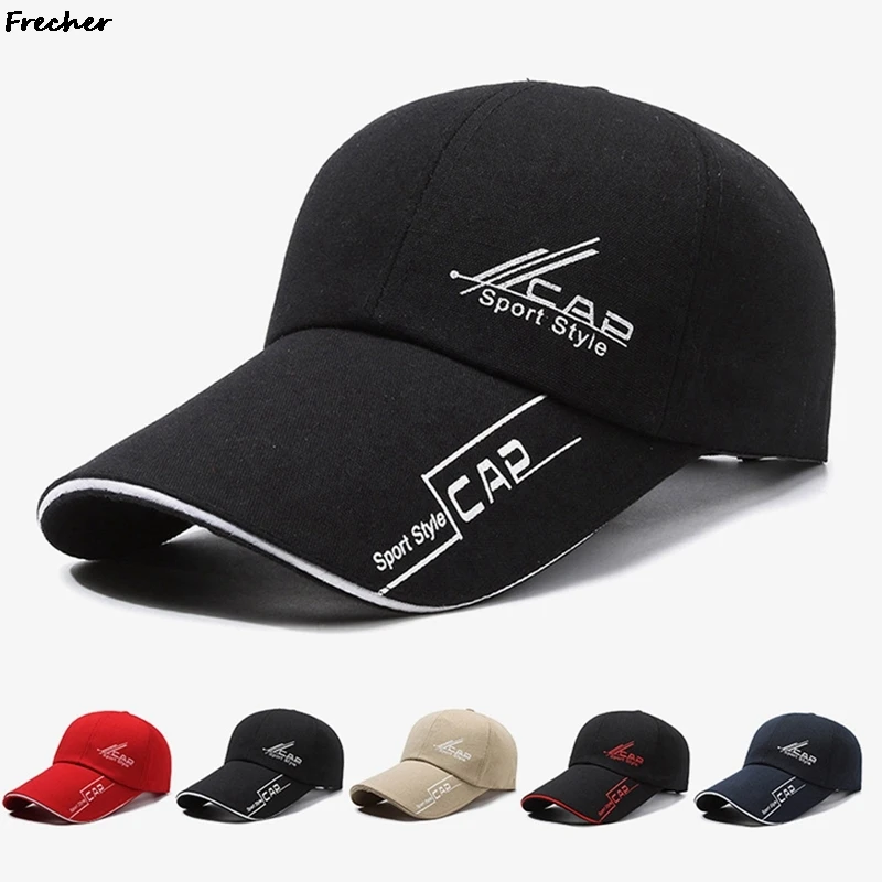

Professional Running Caps Extended Brim Outdoor Sports Cap Adjustable Visors Hat Tennis Golf Fashion Snapbacks Hats New Style