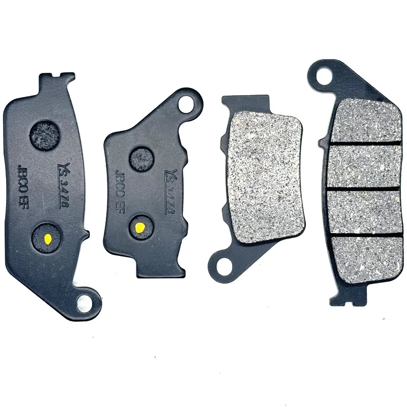 Motorcycle Front & Rear Brake Pads For YAMAHA FORCE155 Taiwan Yamaha 16-21 GQZ155-A X FORCE 22-24 Majesty S S Max155 14 16-18 20