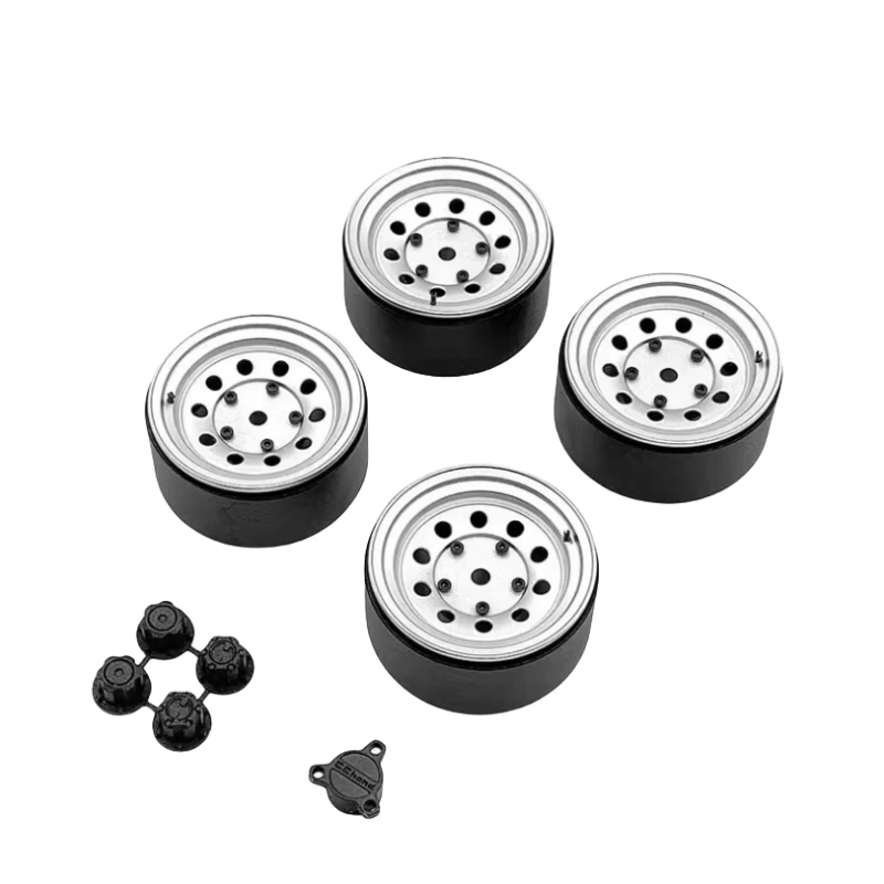 2 2 beadlock wheels 4pcs for Capo sixer1 Samurai Jimny Scale 1:6 Radio Control toys RC Truck Option parts