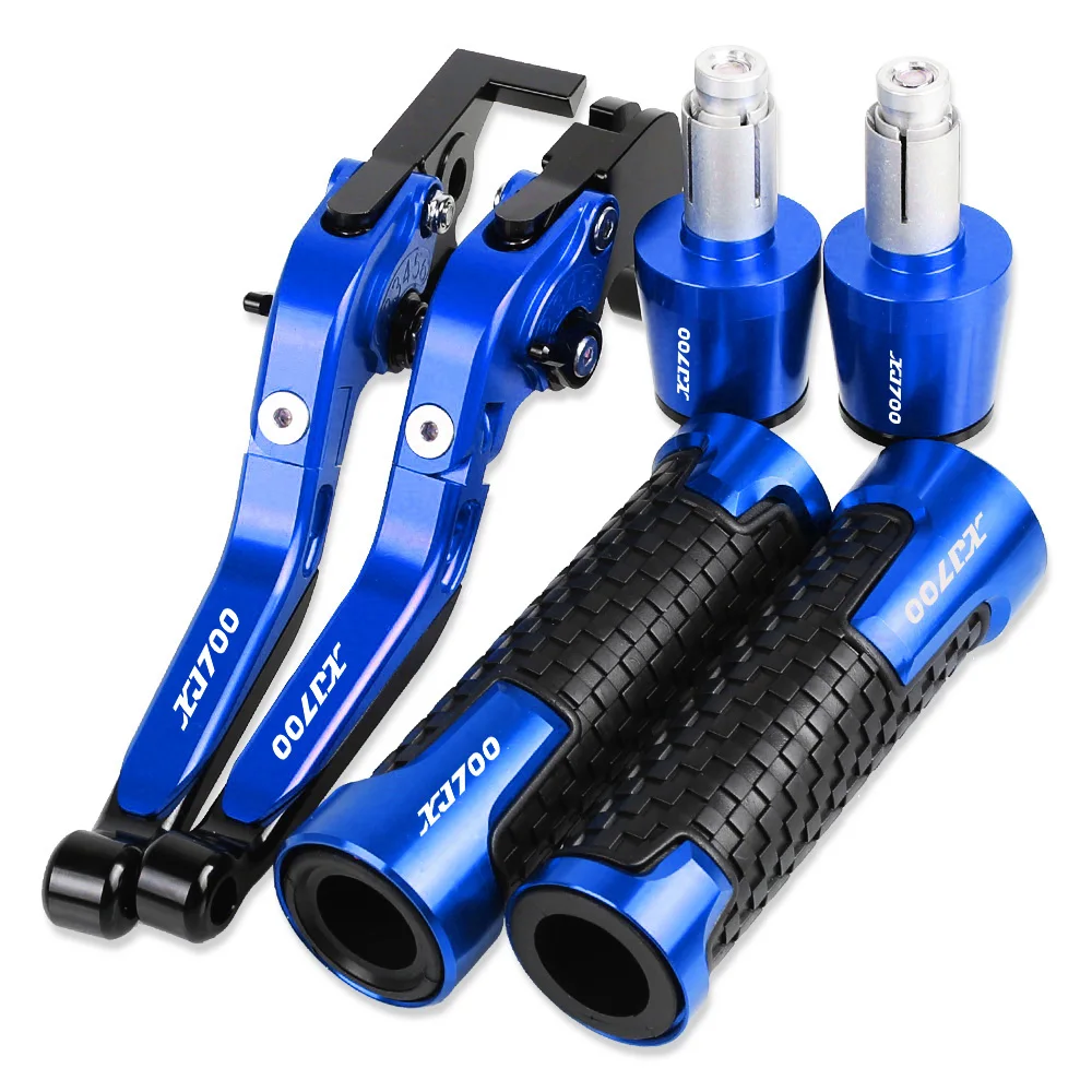 

For YAMAHA xj700 maximx 1984 1985 1986 xj700 maxim x Motorcycle CNC Aluminum Brake Clutch Levers Handlebar Hand Grips ends
