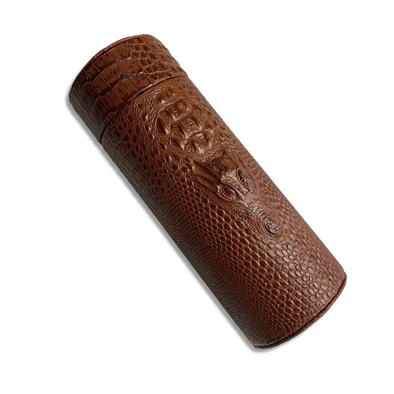 Portable Cigar Humidor with Hygrometer, Multi-Pack Humidifier Storage Set, Portable Cigar Box for Outdoor Use