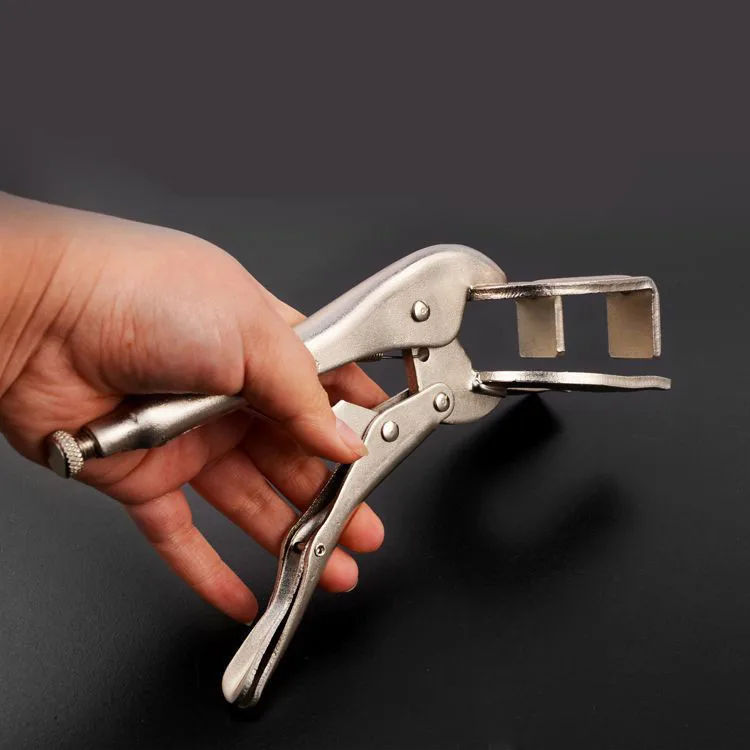 Welding Pliers Tools 9/11  Inch U-shaped Locking Pliers Adjustable Clamp Tool for Fixed Clamping Welding High-carbon Steel