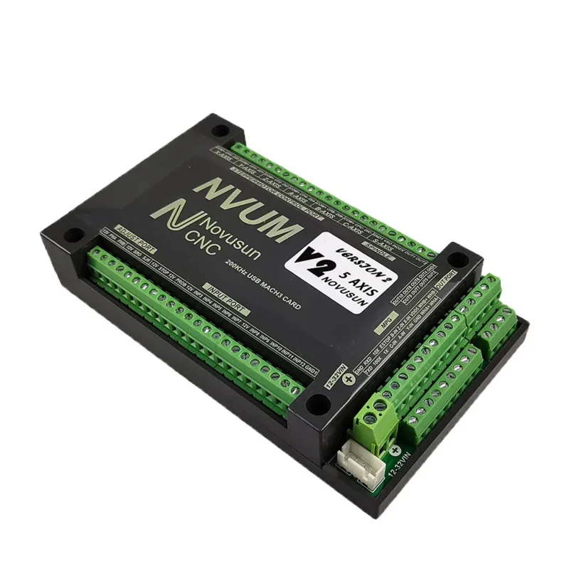 بطاقة USB Mach3 200 كيلو هرتز NVUM 3 محاور/4 محاور/5 محاور/6 محاور وحدة تحكم الحركة باستخدام الحاسب الآلي وظيفة الرقيق للسائر ، محرك سيرفو