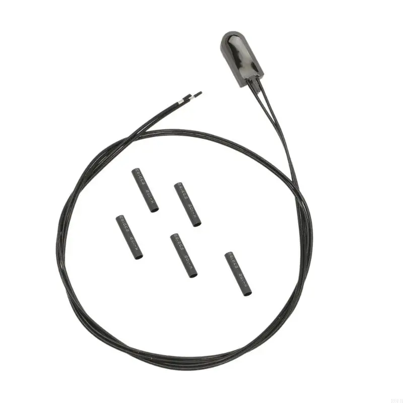 Black Outside Temperature Assembly with Long Wire Exterior Air Part for Vehicle Service Tasks and Maintenance Planning R6FB