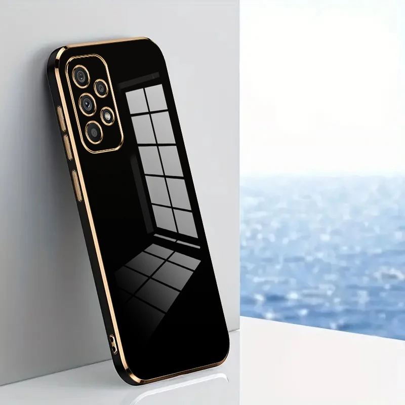 For Samsung Galaxy A70/A71-4G/A52/A72/A73/A15/A06/A54 5G phone cases, shock-absorbing stylish and elegant phone covers, suitable image 3