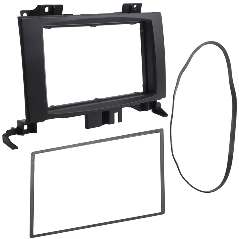 Car Radio Casing Frame 2 Din Fascia for Mercedes Benz VW LHD New Arrivals in Stock