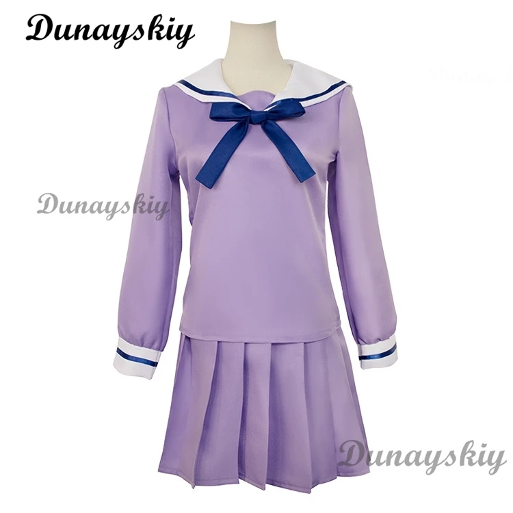 إيكي هيوري تأثيري أنيمي نوراغامي يوكين تأثيري حلي شعر مستعار فتاة زي مدرسي بحار تأثيري JK فستان مجموعة مخصصة