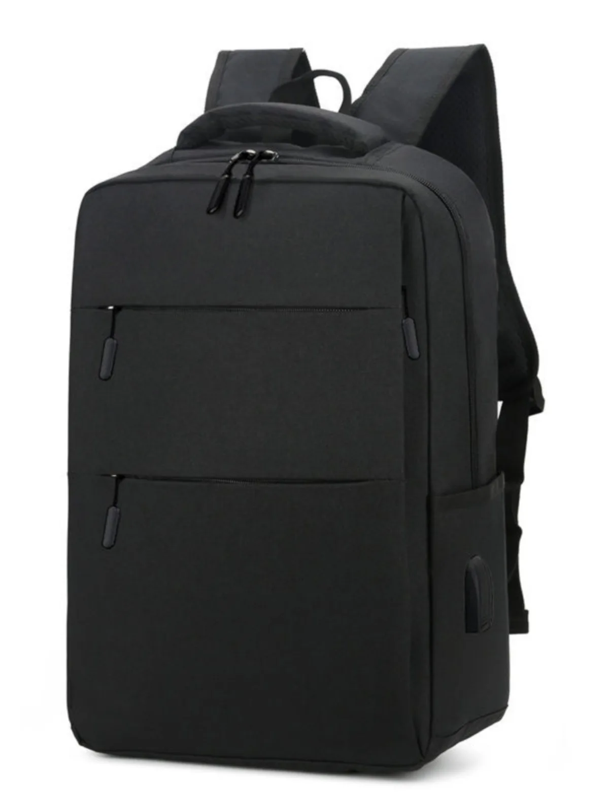 Mochila de carga de 15 pulgadas, bolso de hombro de viaje de negocios para ordenador portátil de 14 pulgadas Unisex, mochila elegante de Color puro para mujer