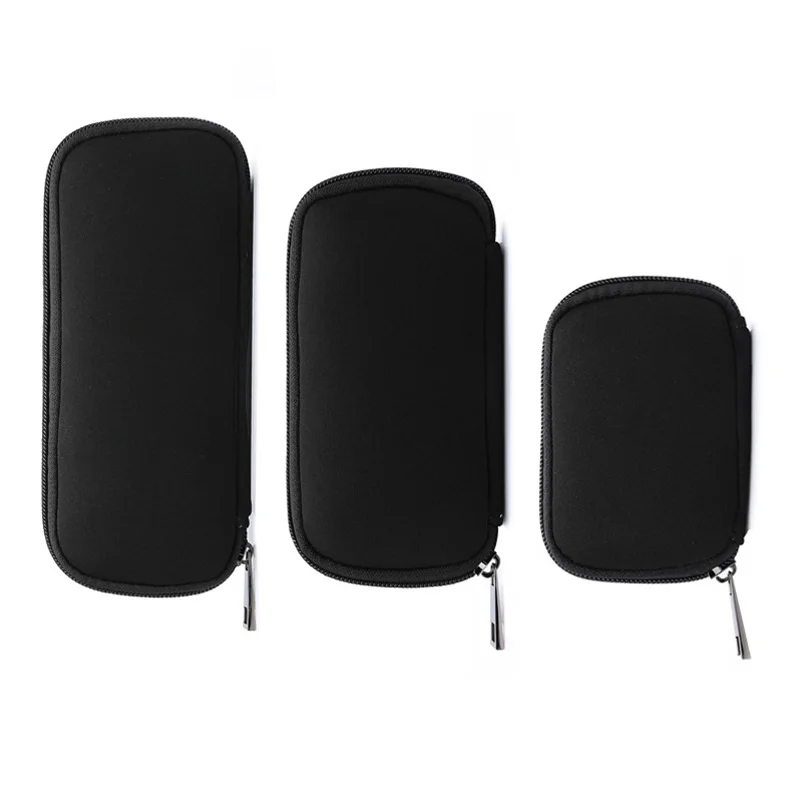 50Pcs Durable Case Organizer Flash Drives Protective Travel Portable Storage Holder U Disk Bag Usb Zipper Dustproof Shockproof